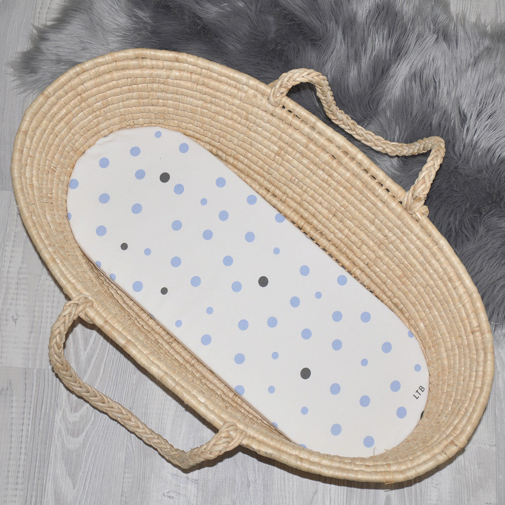 Little Turtle Baby Change Mat Covers add that finishing touch to your baby's nursery.  This size of fitted sheet - 80x50x12cm - is not only perfect for covering your changing pad, but also fits many of the smaller sized bassinets 100% Jersey Cotton