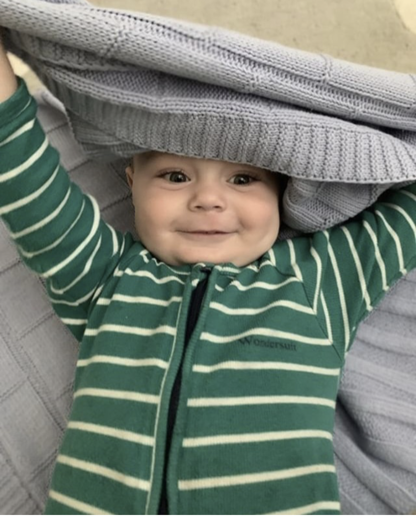 Little Turtle Baby, Organic Cotton Blanket provides a sense of warmth and comfort, premium material, gentle for babies` delicate skin