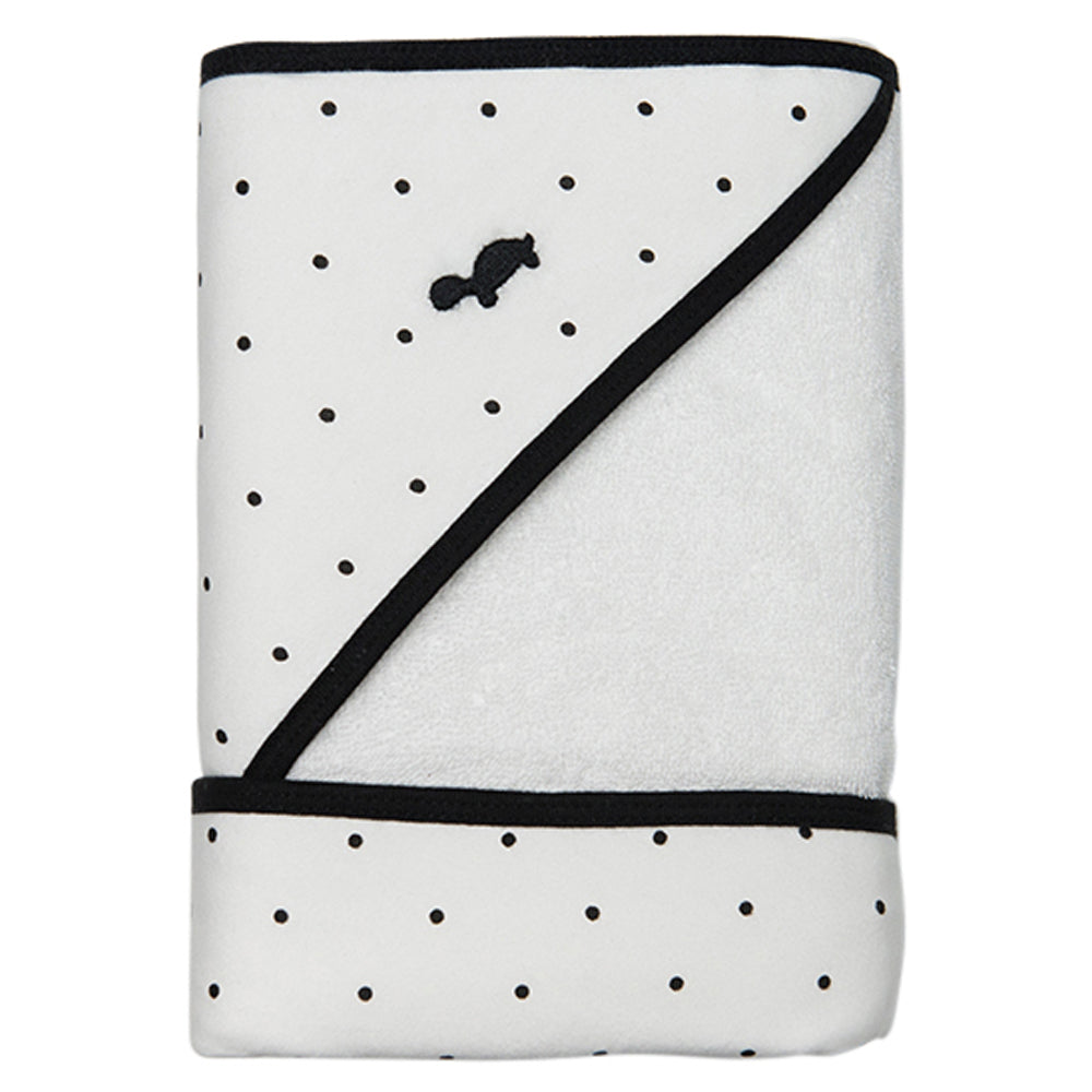 Little Turtle Baby, Hooded Towel, Soft on babies` skin, 100% Cotton Terry towelling and Cotton Jersey Towelling lined hood for extra comfort and absorbency, Traditional square style; size – 80cm x 80cm