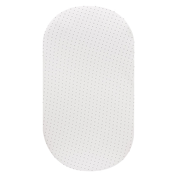 Little Turtle Baby, Oval Cot Fitted Sheet, 100% Jersey Cotton, Generously sized, Size: 125cm x 70cm x 25cm, Soft on babies` delicate skin, high quality material