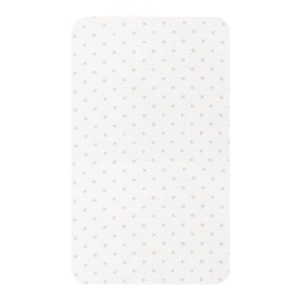 Load image into Gallery viewer, Little Turtle Baby Change Mat Covers add that finishing touch to your baby&amp;#39;s nursery.  This size of fitted sheet - 80x50x12cm - is not only perfect for covering your changing pad, but also fits many of the smaller sized bassinets, 100% Jersey Cotton
