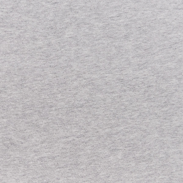 Rectangle Cot Fitted Sheet (Jersey Cotton): Soft Grey Marle